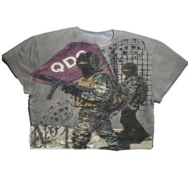 DISTRICT NINE “War Archive Oversized T-Shirt”